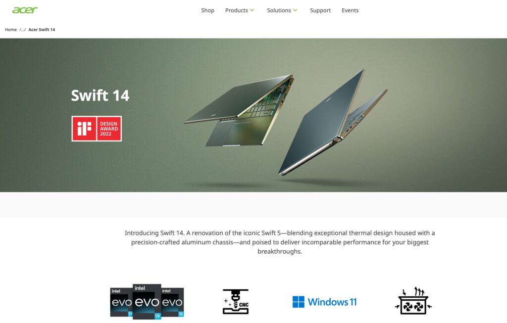 Acer Swift 14