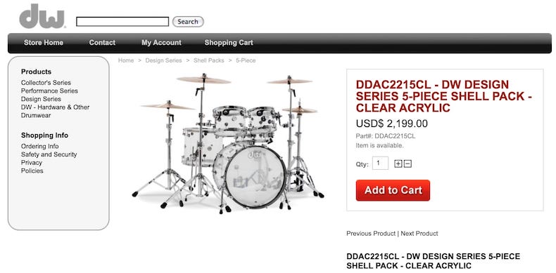 DW Design Series 5