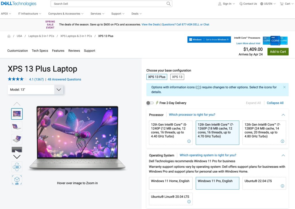 Dell XPS 13 Plus