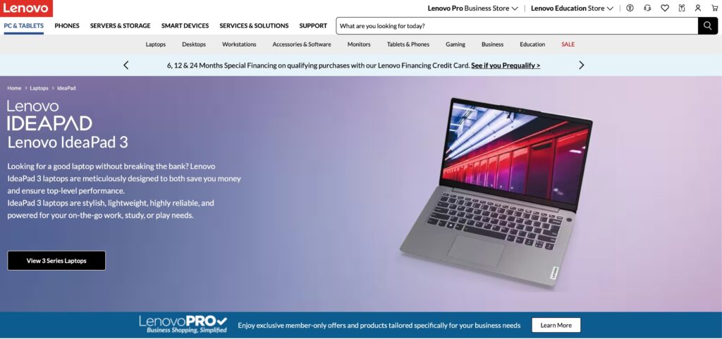 Lenovo IdeaPad 3