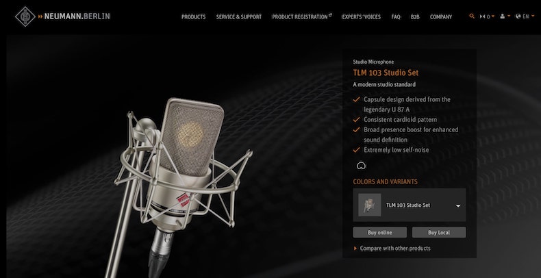 Neumann TLM-103 Condenser Microphone
