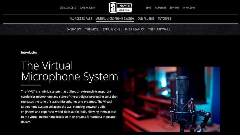 Slate Digital VMS ML-1 Large-Diaphragm Modeling Microphone