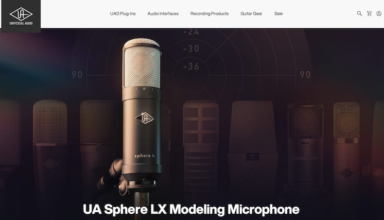 Universal Audio Sphere LX Modeling Microphone System