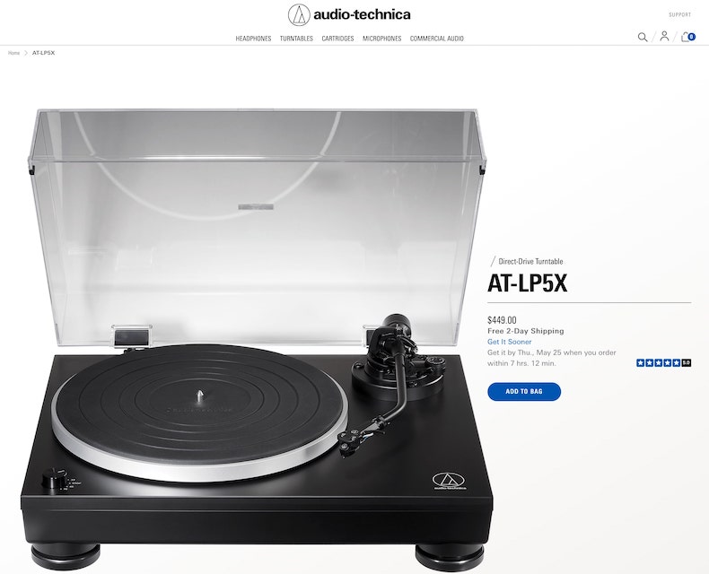Audio-Technica AT-LP5X