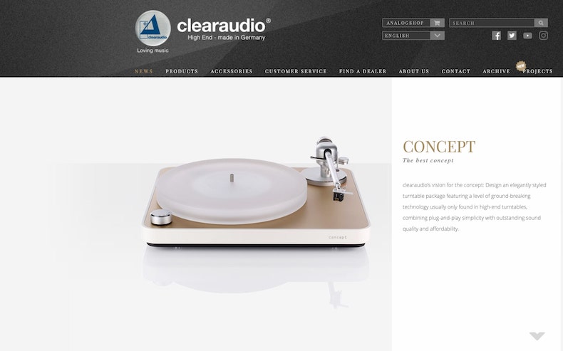 Clearaudio Concept