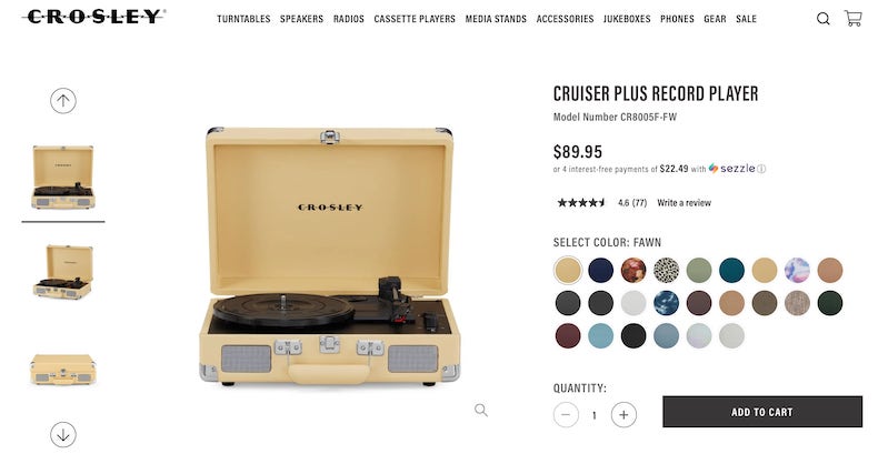 Crosley Cruiser Plus