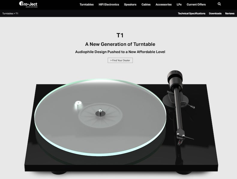 Pro-Ject T1