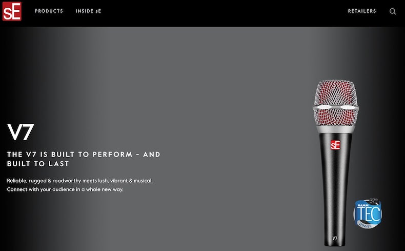 SE Electronics V7 Dynamic Microphone