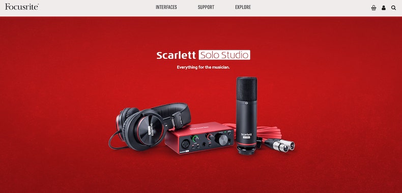 Focusrite Scarlett Solo Studio