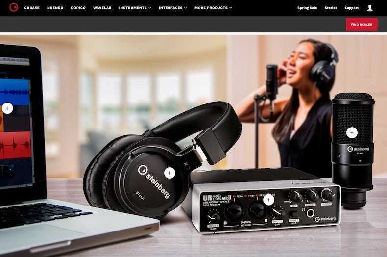 Steinberg UR22 MKII Recording Pack