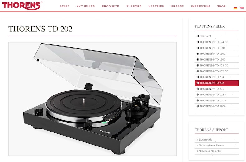 Thorens TD 202