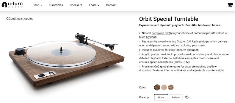 U-Turn Audio Orbit Special
