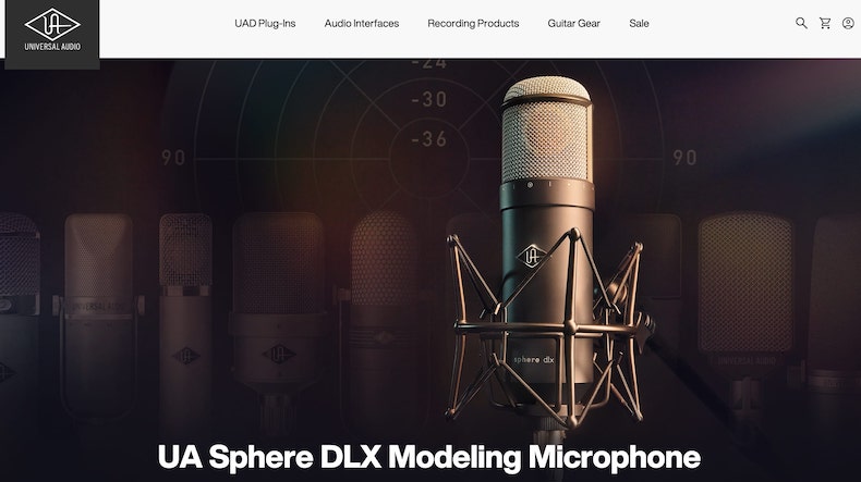 Universal Audio Sphere DLX Modeling Microphone System
