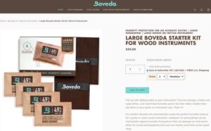 Boveda Wood Instrument Starter Kit - Large