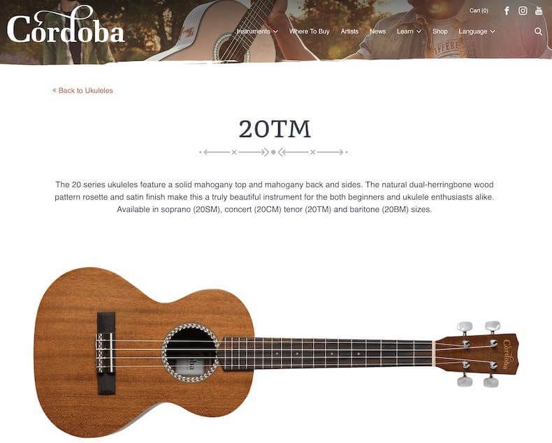Cordoba 20TM
