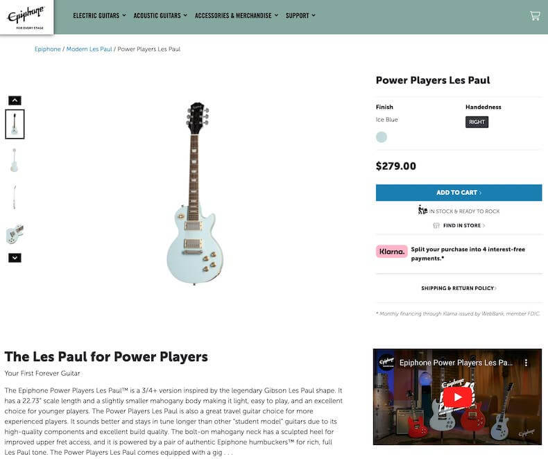 Epiphone Power Players Les Paul