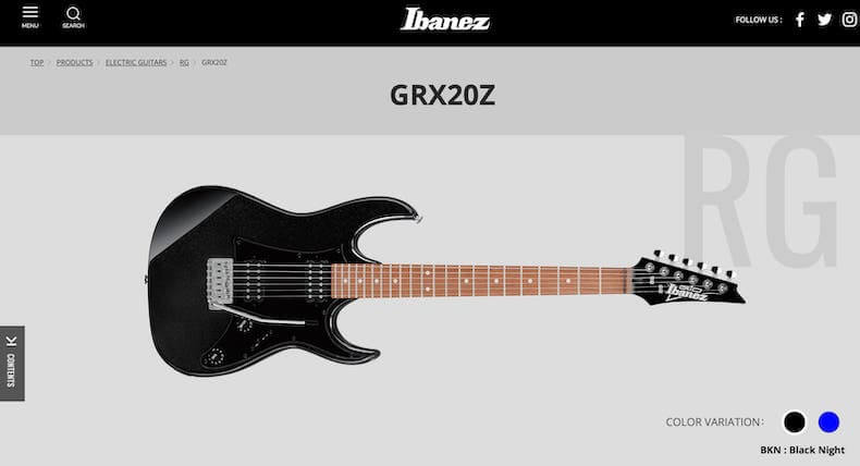 Ibanez GRX20