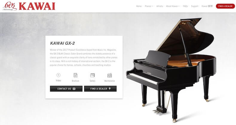 Kawai Model GX-2BLK