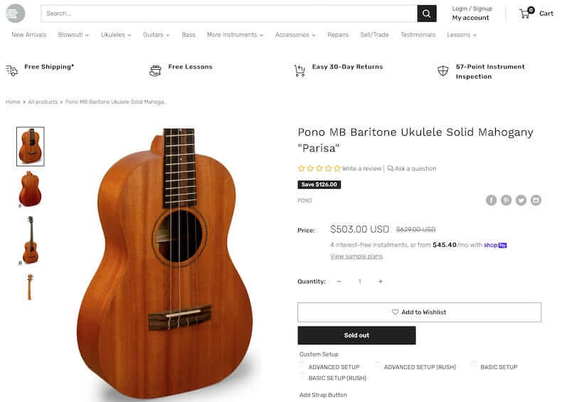 Pono MB- Baritone