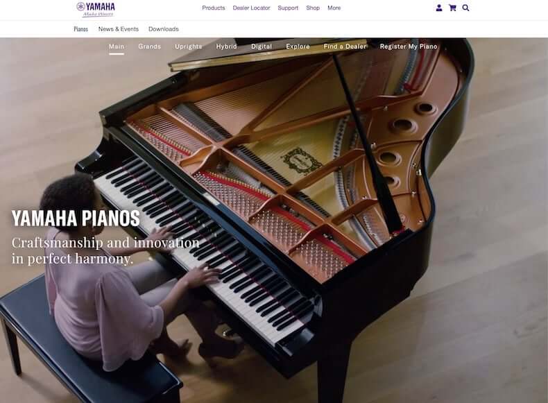 Yamaha Pianos
