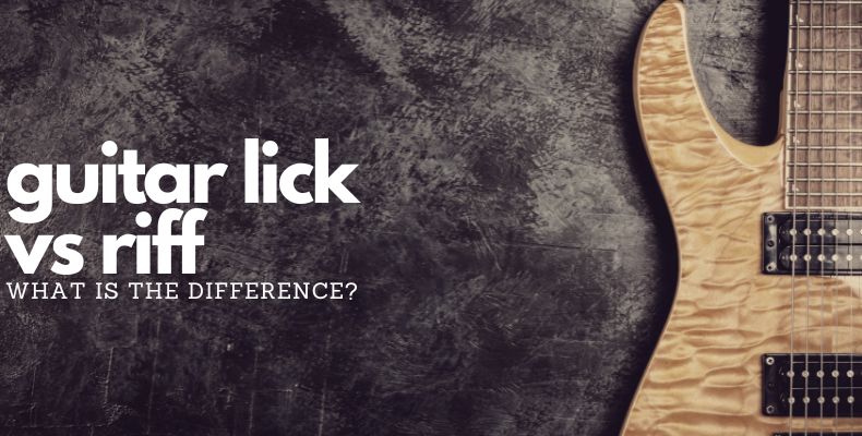 Guiltar lick vs riff: an electric guitar laid down on a blanket, ready for playing.