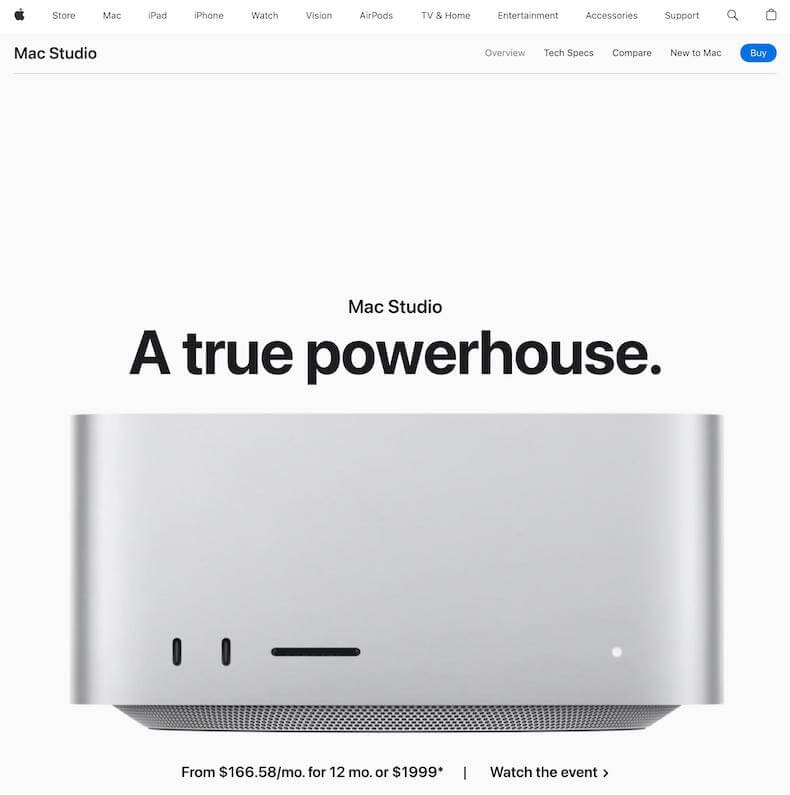 Apple Mac Studio M2 Ultra