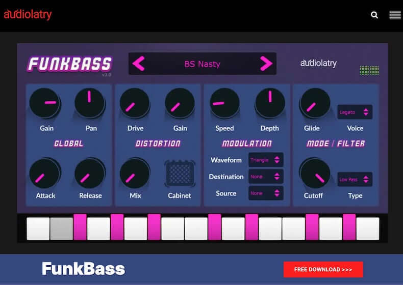 Audiolatry FunkBass