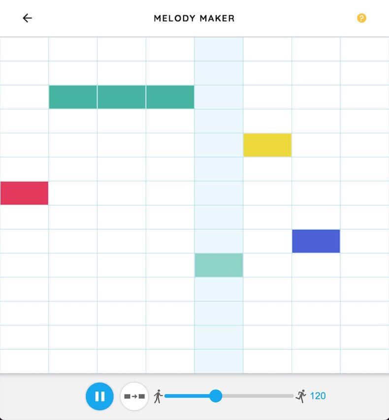 Chrome Music Lab - Melody Maker