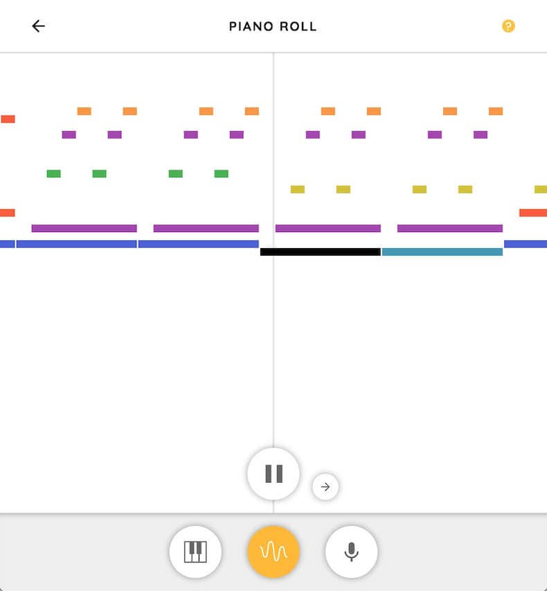 Chrome Music Lab - Piano Roll