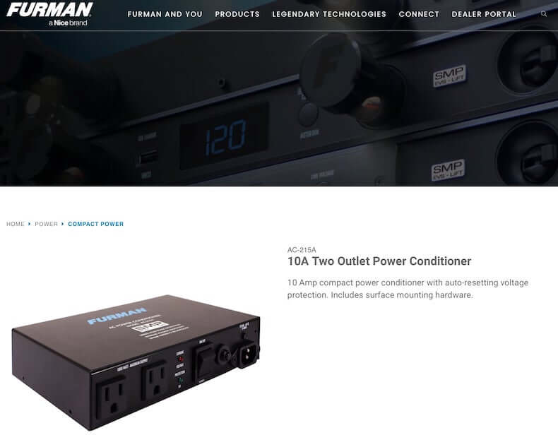 Furman AC-215A