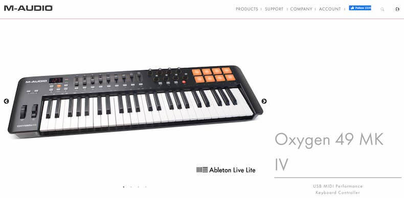 M-Audio Oxygen