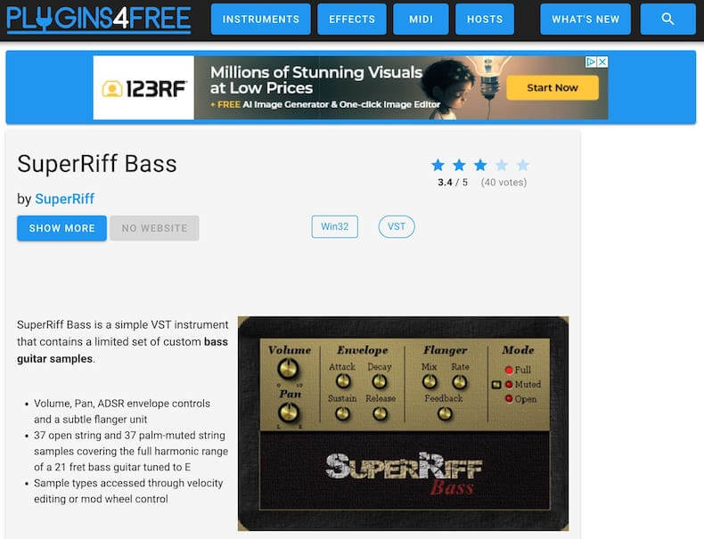 SuperRiff Bass