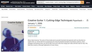 Creative Guitar 1 and 2, Cutting Edge Techniques by Guthrie Govan