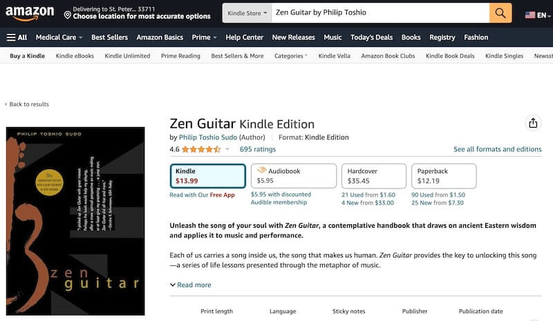 Zen Guitar by Philip Toshio
