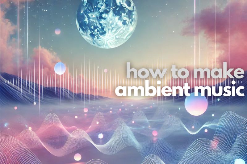 How to make ambient music: Tranquil and dreamlike atmospheric depiction in the sky