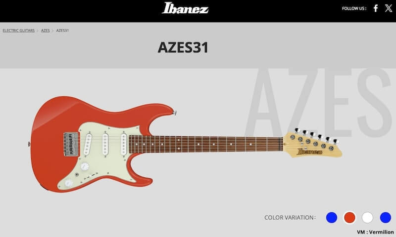Ibanez AZES31