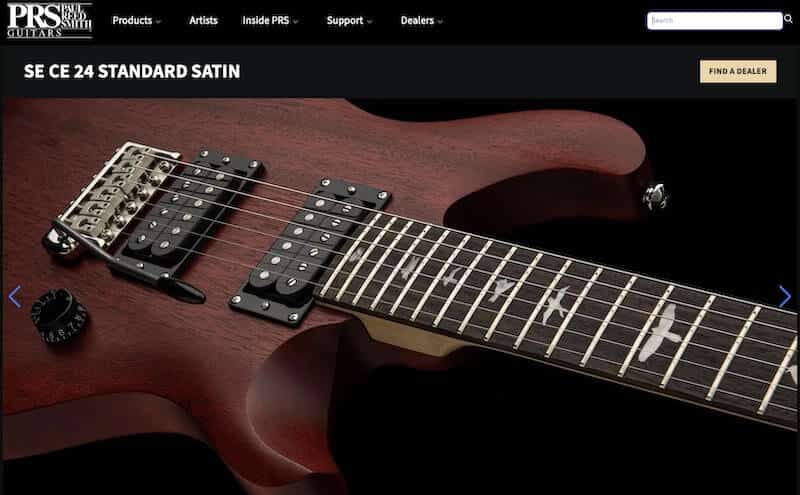 PRS SE CE 24 Standard Satin
