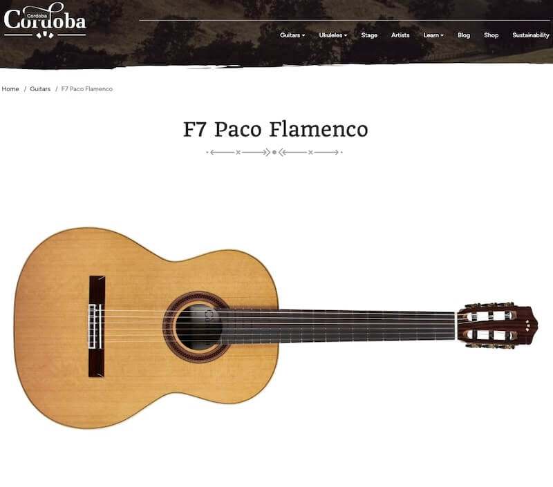 Cordoba F7 Paco